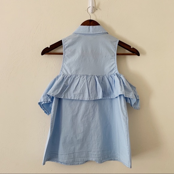 Francesca’s Cold Shoulder Top Size XS - Picture 2 of 3